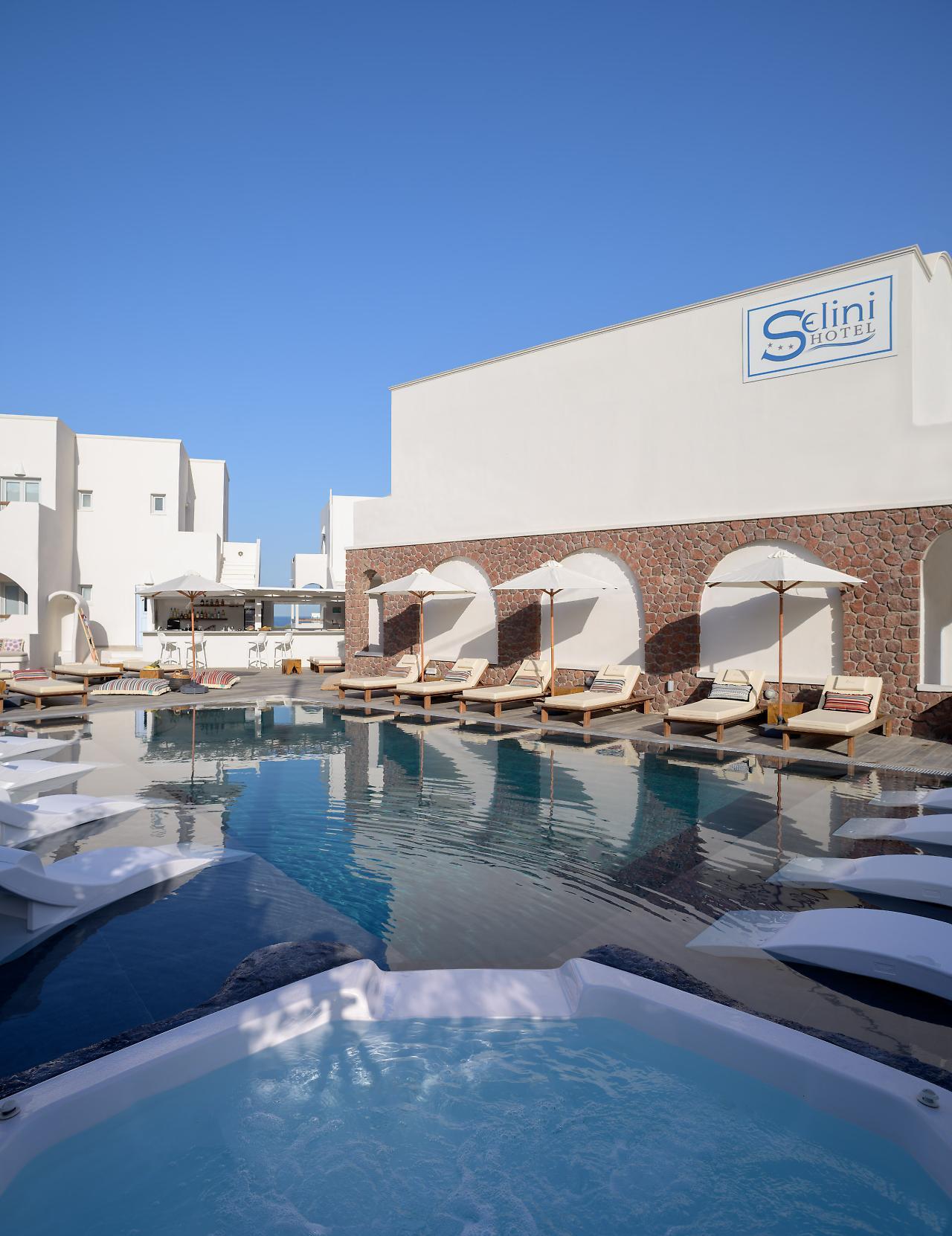Selini Ηotel (Adults Only) Kamári Exteriér fotografie