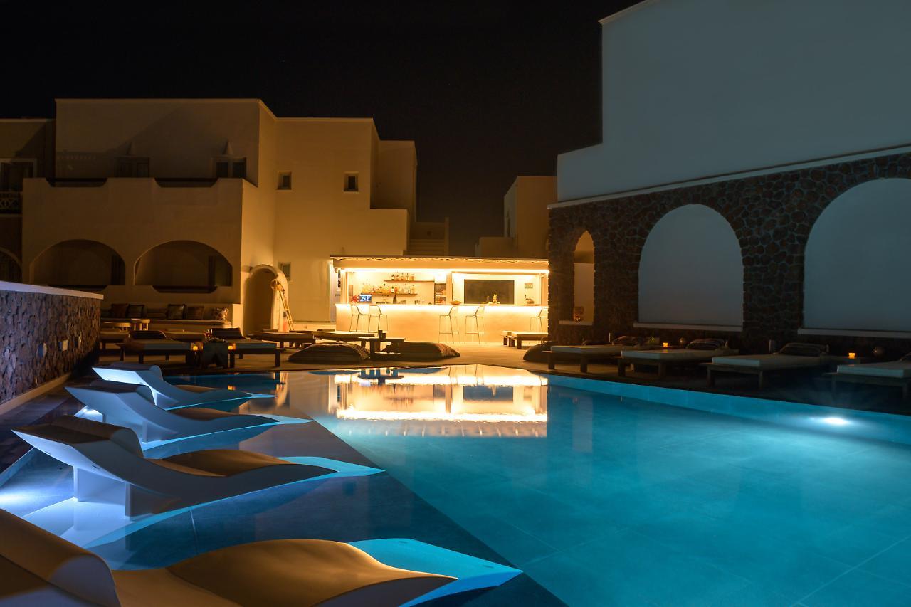 Selini Ηotel (Adults Only) Kamári Exteriér fotografie