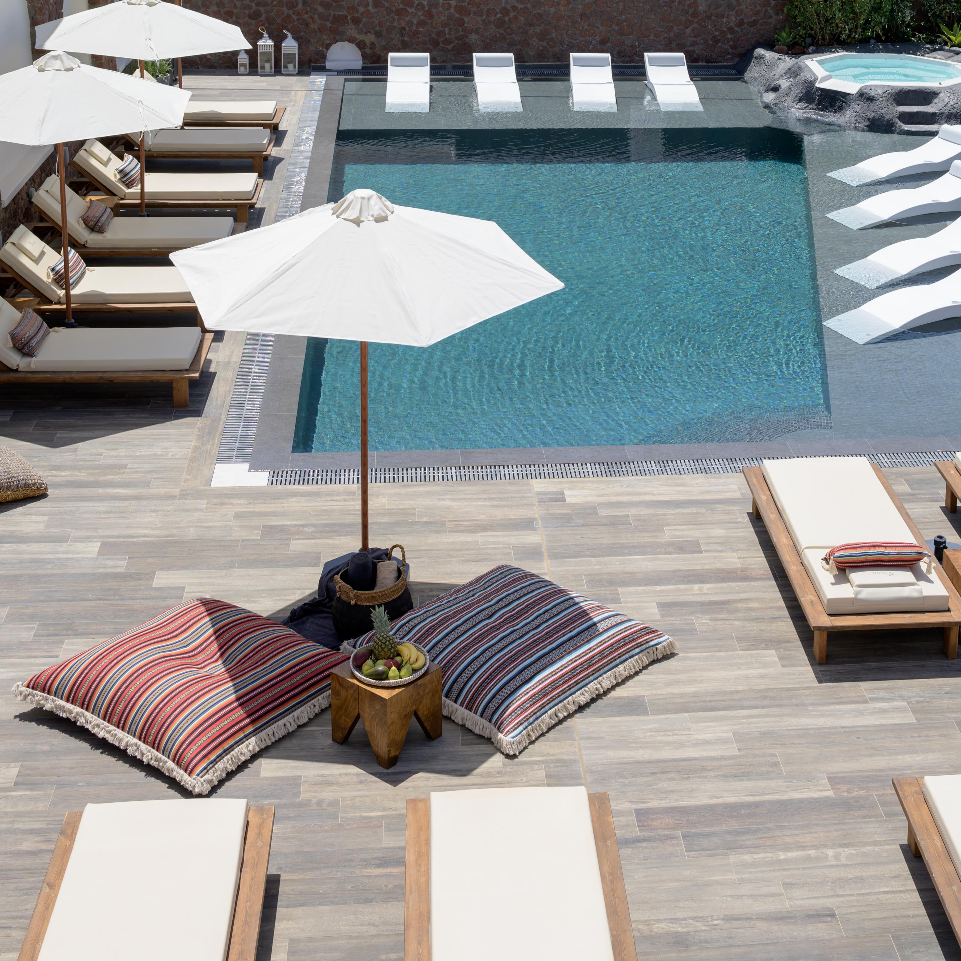 Selini Ηotel (Adults Only) Kamári Exteriér fotografie